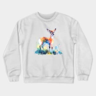 baby deer Crewneck Sweatshirt